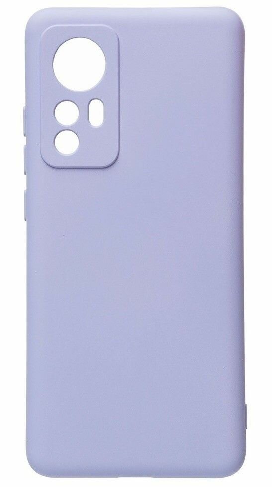 Чехол для Xiaomi 12 Lite силиконовый Silicone Cover сиреневый