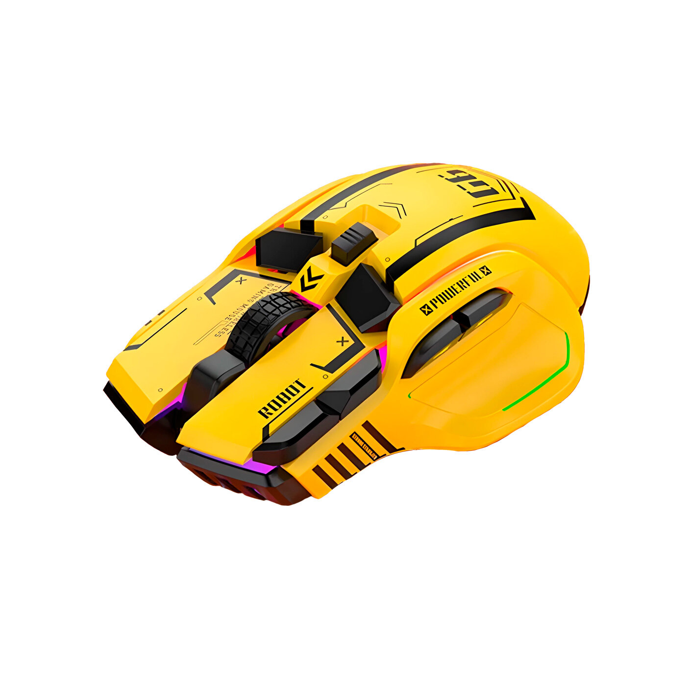 Игровая проводная мышь VOROTEX G6 с подсветкой и 10 программируемыми кнопками, 12800 DPI