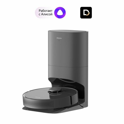 Робот-пылесос с базой очистки Dreame D10s Plus Black 4299900₽