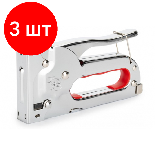 Комплект 3 штук Степлер металлический 4-8 мм Vira 810408 3061₽