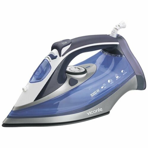 Утюг паровой электрический 3000 Вт с отпаривателем антипригарная подошва 505200₽