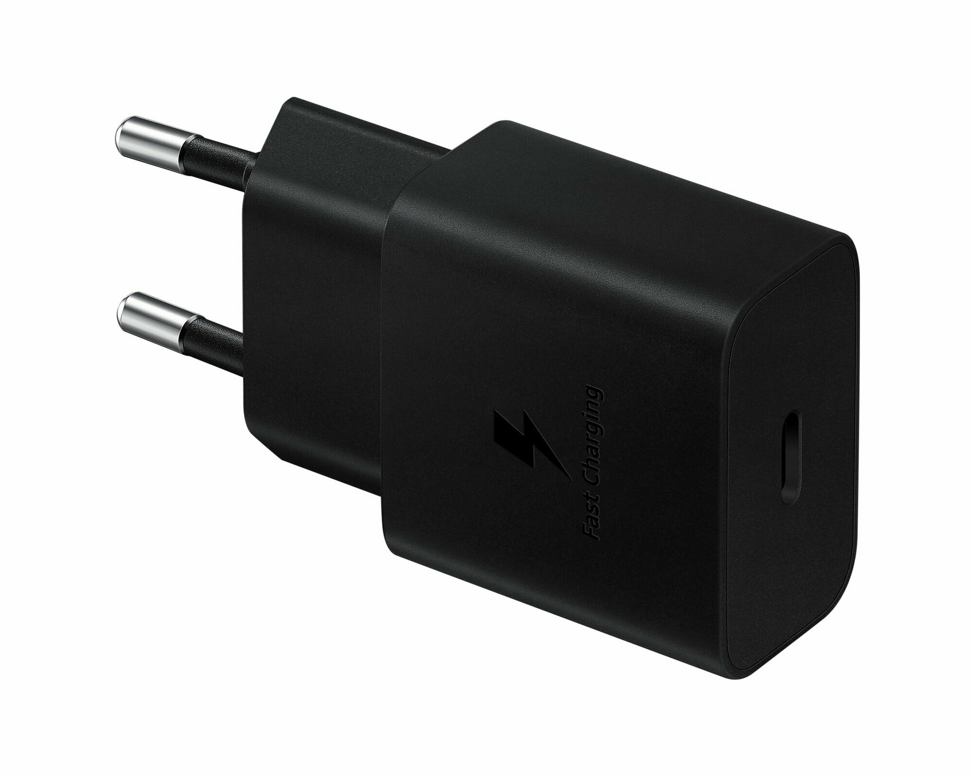 Сетевое зарядное устройство Samsung EP-T2510 Black (EP-T2510NBEGEU) без кабеля 25 Вт, быстрая зарядка, порт USB Type-C