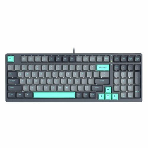 Клавиатура A4TECH Fstyler FS300, USB, черный серый [fs300 panda rock]
