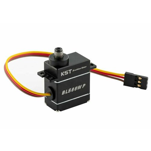 Цифровой влагозащищённый микро сервопривод KST BLS88WP HV IP67 с металлическим редуктором