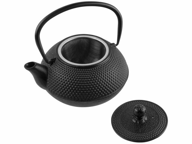 фото Чайник заварочный чугунный 0,8л черный PERFECTO LINEA (52-175155)