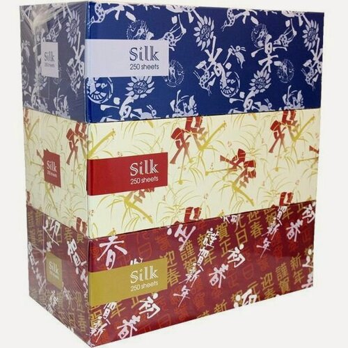 Изображение товара Gotaiyo Silk Салфетки-выдергушки двухслойные 250 шт 3 упаковки