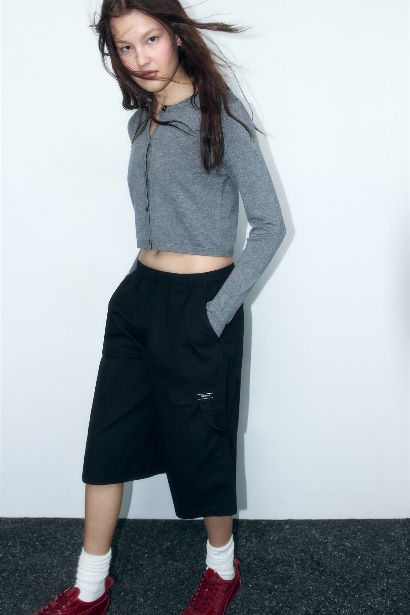 Бермуды Befree Young, размер S/170, черный — фото 1