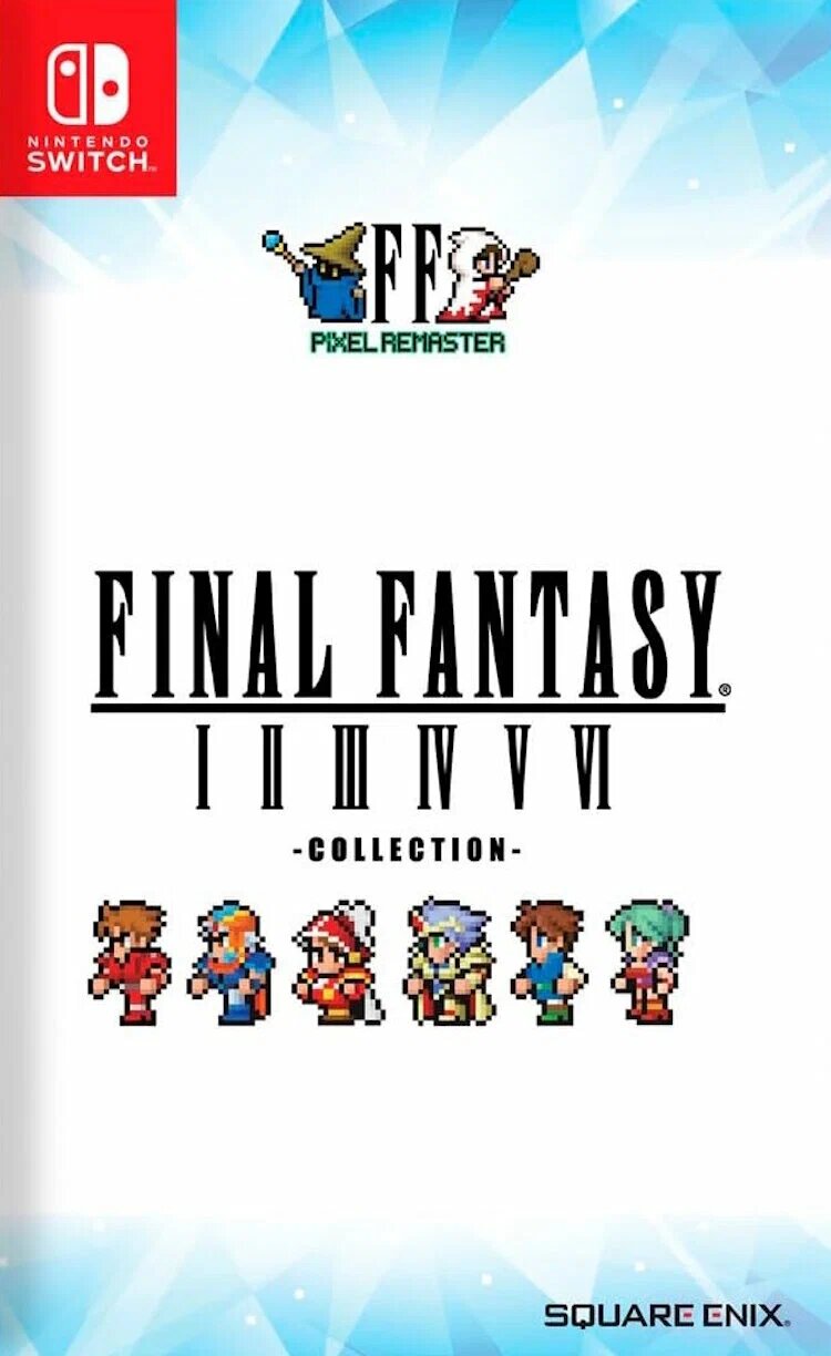 Игра Final Fantasy I-VI (1-6) Pixel Remaster Collection Switch