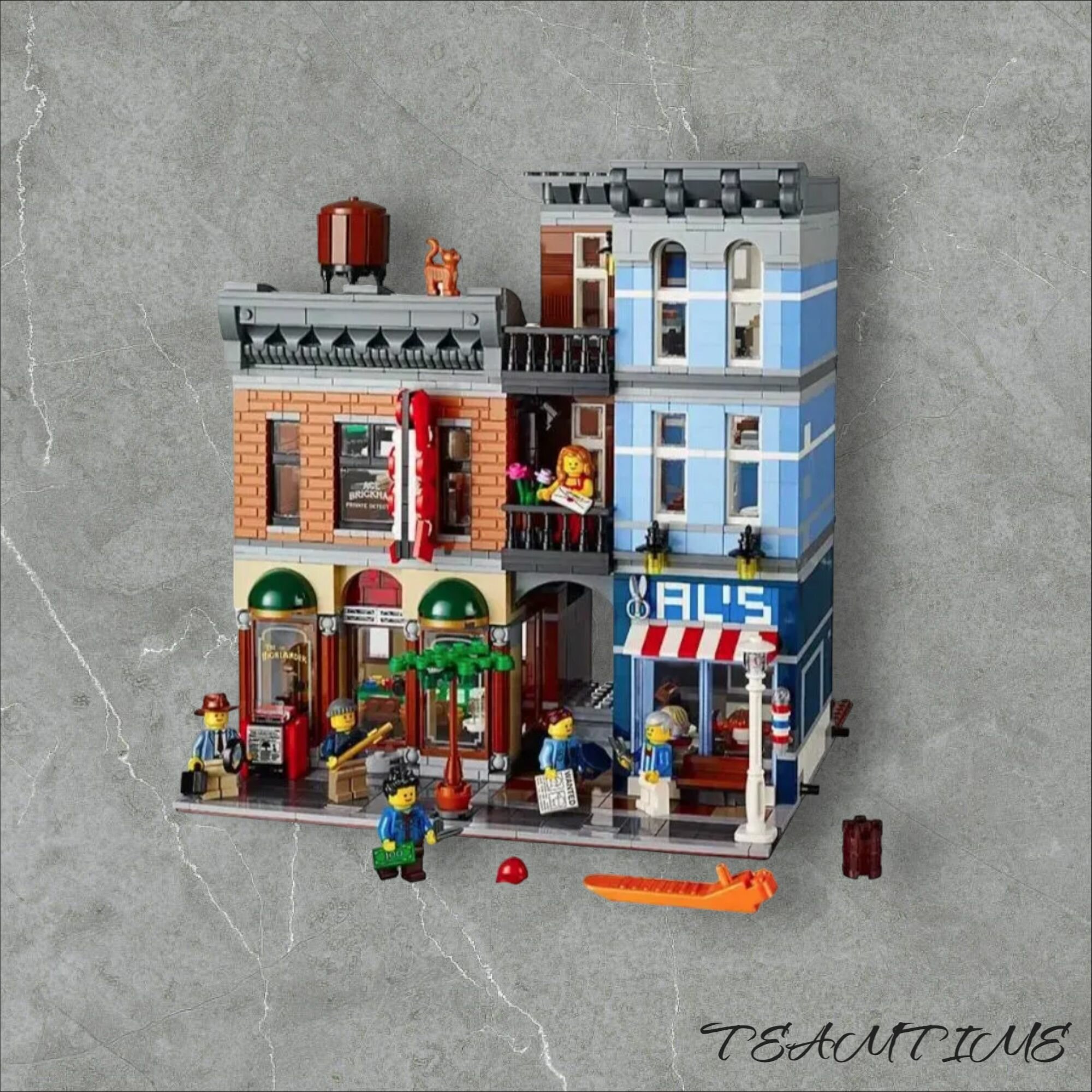 Конструктор офис детектива - Детективное деталей серии "Detective's Office" 2344 pcs
