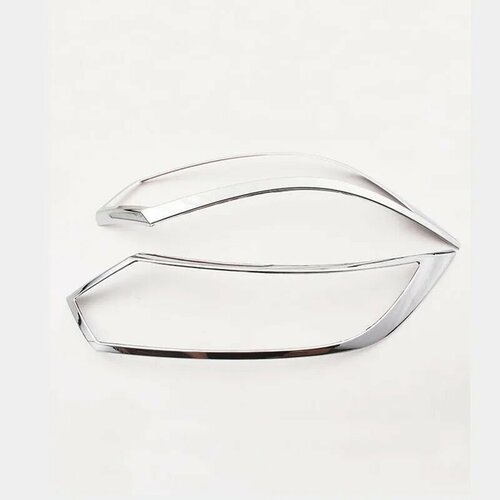 Накладка на переднюю фару автомобиля для Nissan Qashqai J11 2019 2020 2021 Front 2pcs 3581₽