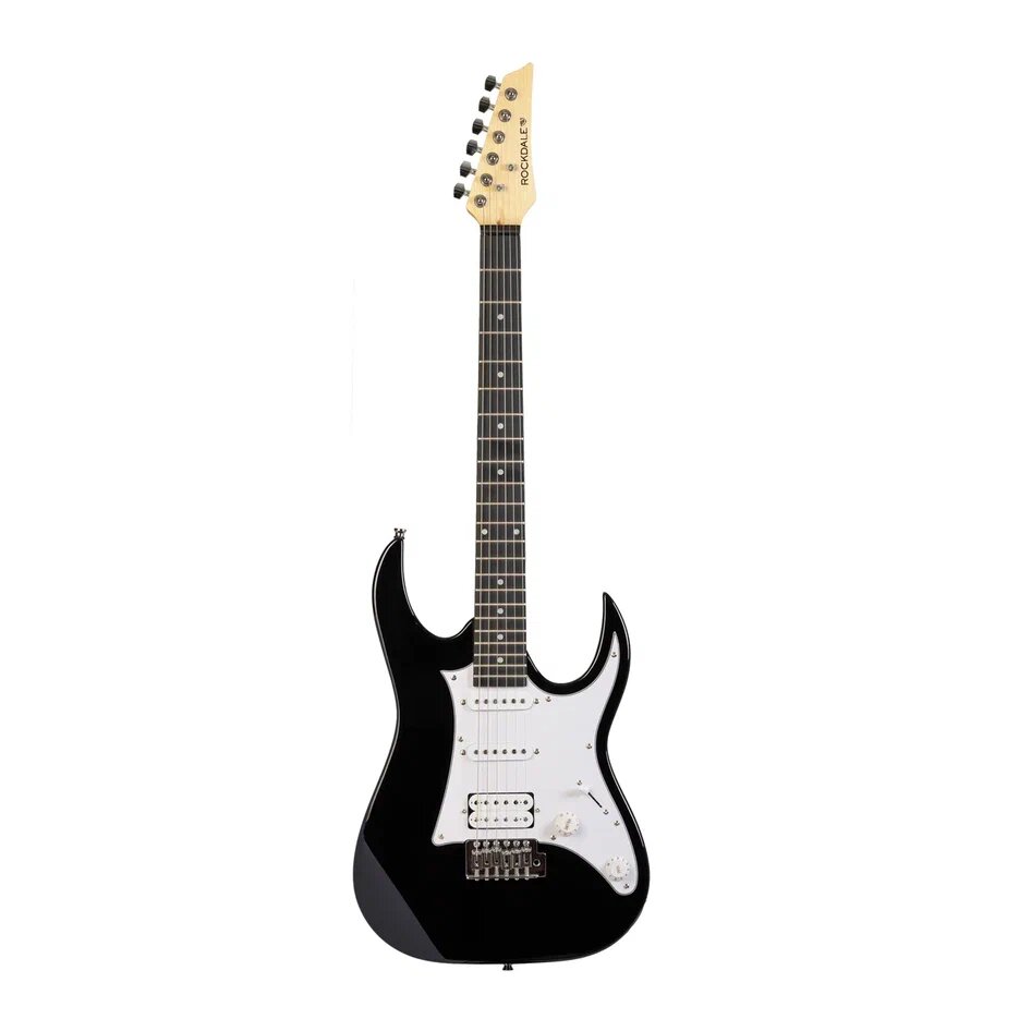 ROCKDALE Akira HSS Black электрогитара, цвет черный