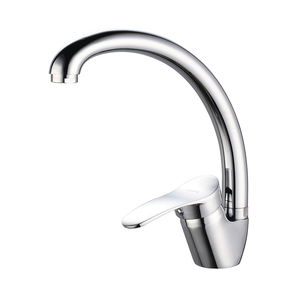 Смеситель для кухни Tsarsberg 753-1160 однорычажный из силумина цвет: хром