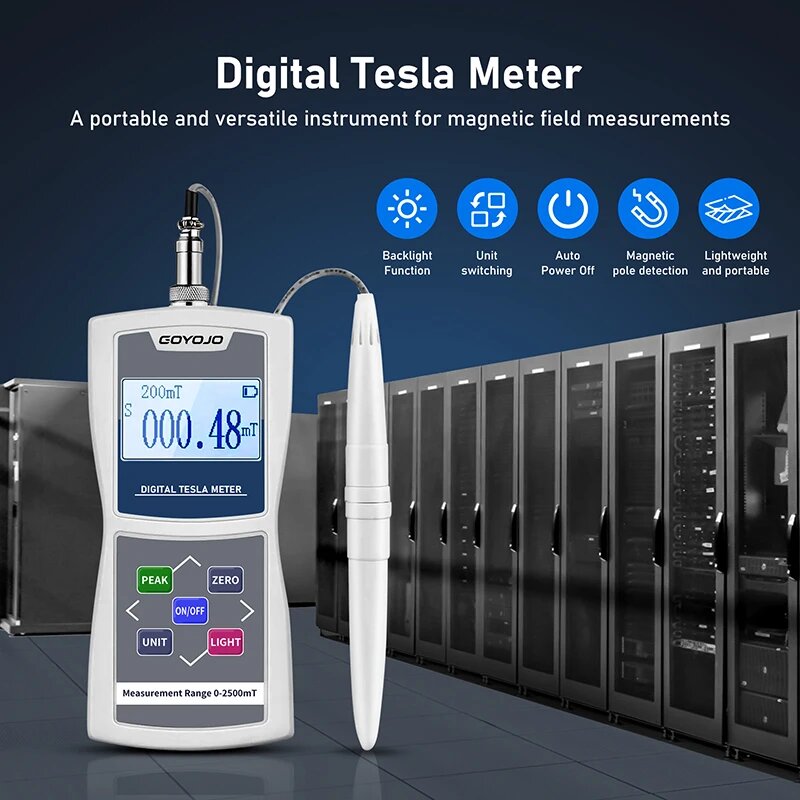 Изображение Цифровой радиальный зонд Tesla 200 МТ/2000 МТ, Accuracy Level 1