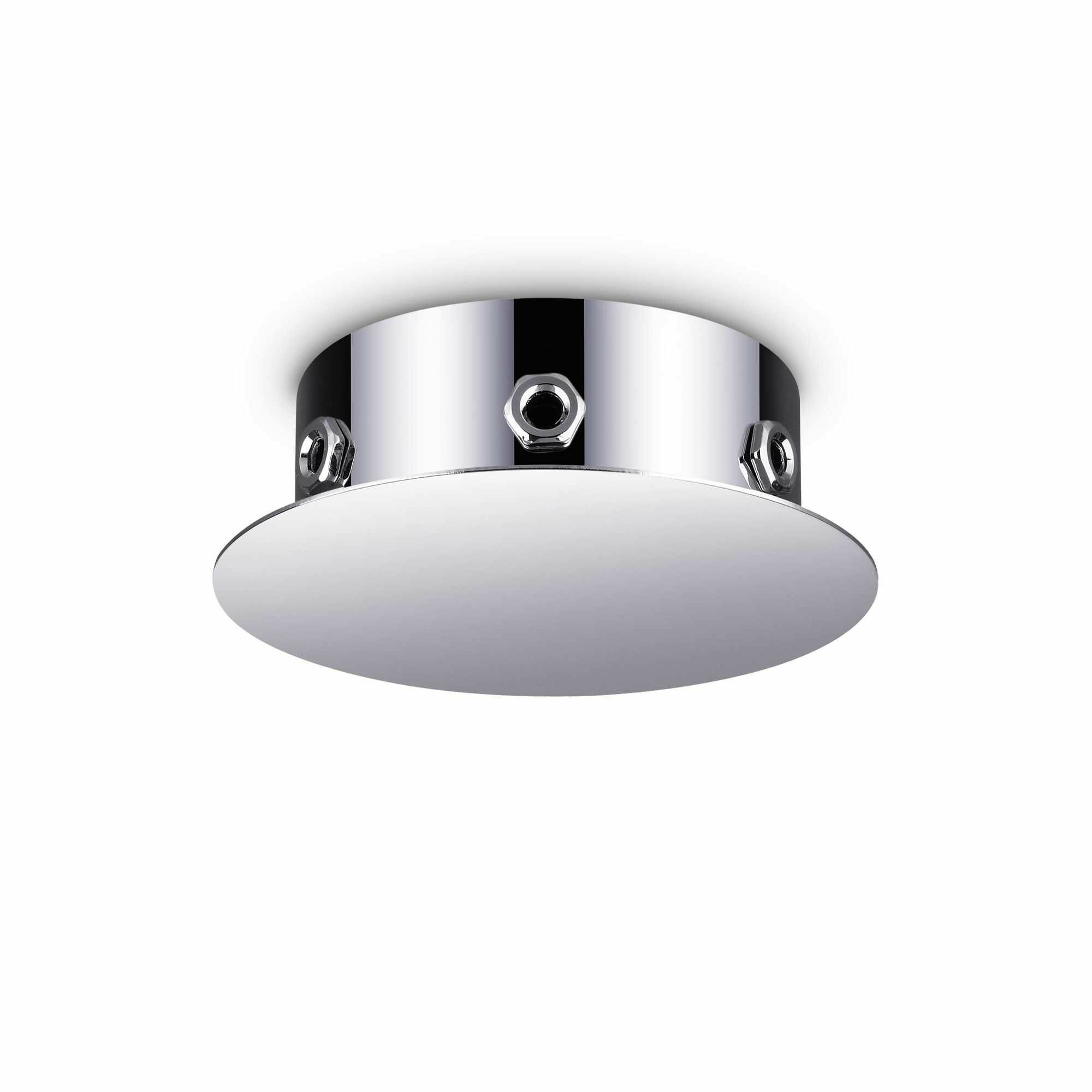 Основание потолочное ideal lux Rosone Magnetico 6 Luci 1500Вт 230В IP20 Хром Металл Для 6 светильников 303406.
