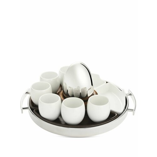 Поднос MOOD 32 см Серебряный 122427₽