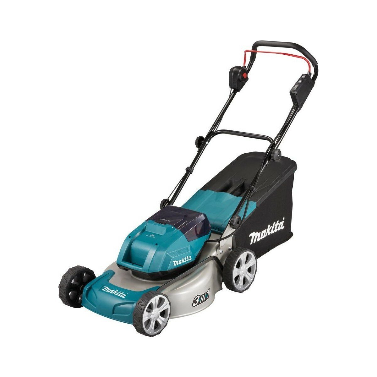 Газонокосилка аккумуляторная MAKITA DLM 460 Z с бесщеточным двигателем без АКБ и ЗУ