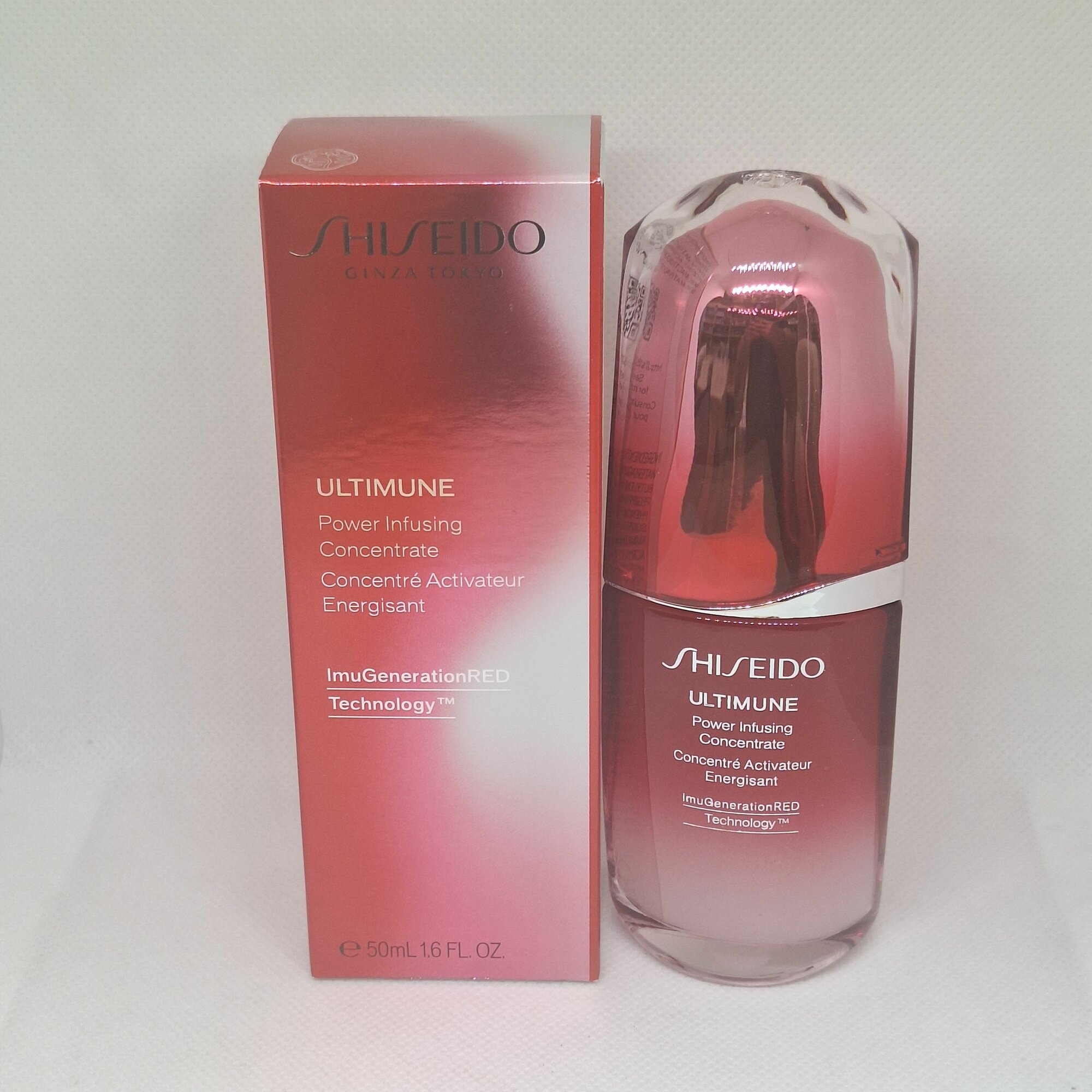 Концентрат Shiseido, для ухода за лицом, восстанавливающий энергию кожи, 50мл