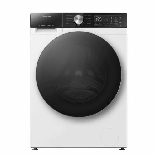 Стиральная машина Hisense WF5S7041BW 7 кг 16 программ инверторный мотор функция пара дозагрузка белья 4799900₽