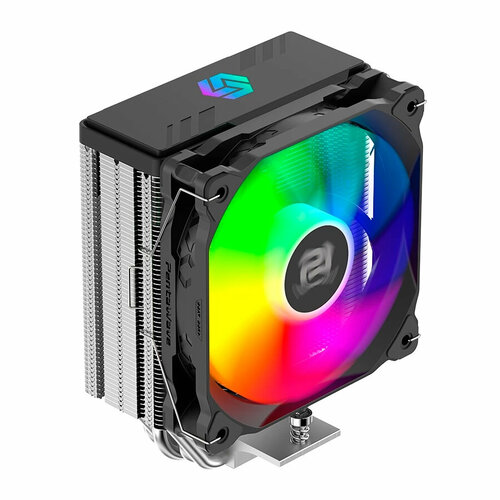 Кулер PentaWave PC-Z05E SRB ARGB V2 (235W/120mm/600-1850rp m/ARGB/5 тепл. трубок, S115х/1200/1700/AMx)