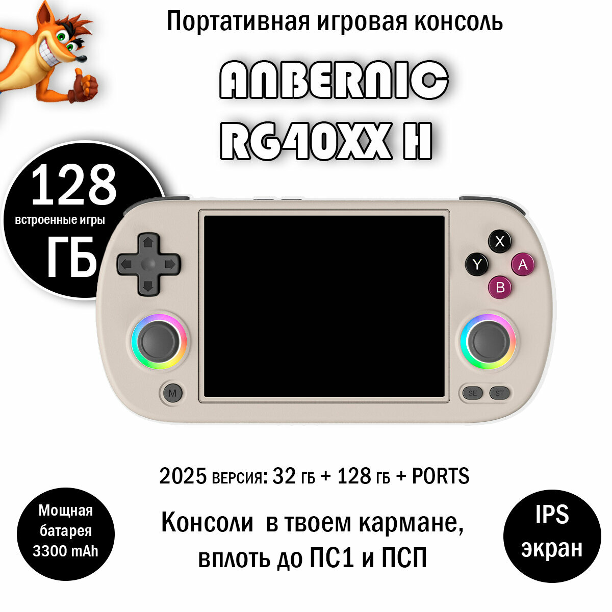 Приставка anbernic — купить по низкой цене на Яндекс Маркете