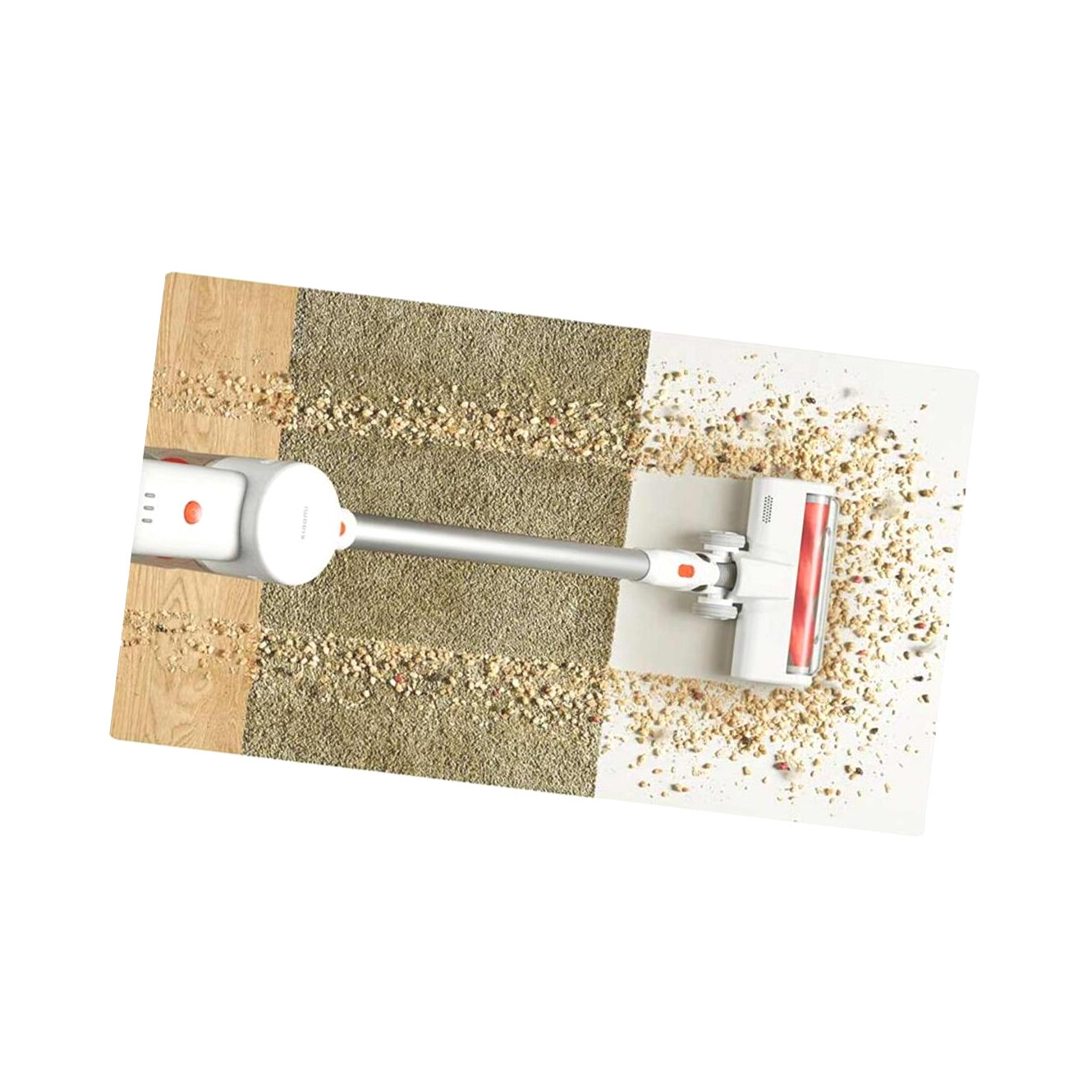 Изображение Вертикальный аккумуляторный пылесос Vacuum Cleaner Сяоми Ми G20 Lite EU C203 (Y1488145X) для дома и офиса (BHR6185EU). Высокая мощность всасывания.