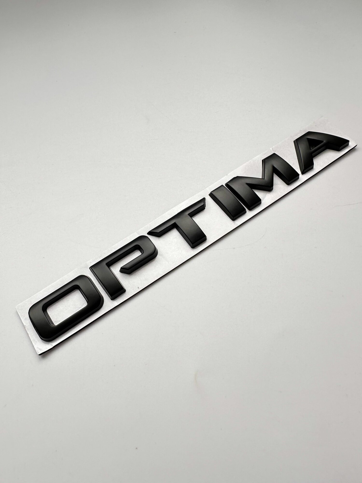Надпись Optima для Kia, шильдик Оптима 1 шт.