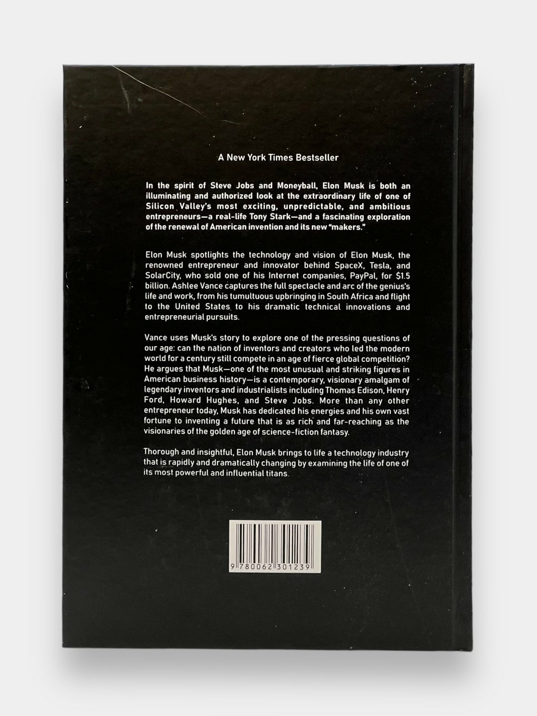 Книга Ashlee Vange "Elon Musk" , на английском, 2015 г, твёрдый переплёт, 392 страницы — фото 1