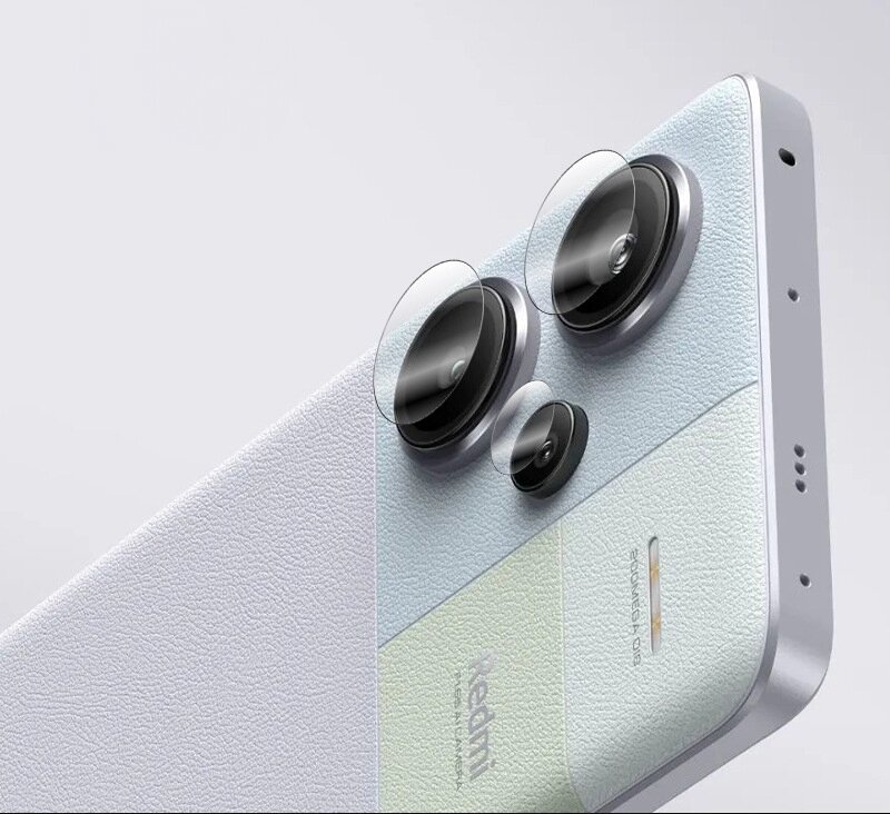 Защитное стекло для объектива камеры телефона для Xiaomi Redmi Note 13 Pro + Plus MyPads — фото 1