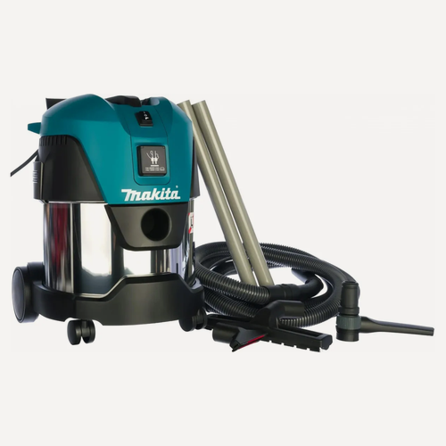 Изображение товара Пылесос строительный Makita VC2012L, мощность 1000Вт, объем 20л, зеленый, сухая и влажная уборка