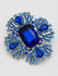 Брошь бижутерная