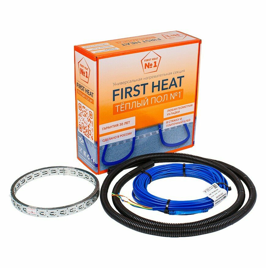 Нагревательная секция FIRST HEAT-10-160 (10 кв. м)