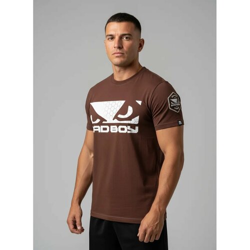 фото Футболка спортивная bad boy, размер 2xl, коричневый