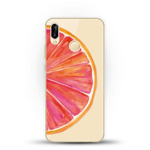фото Силиконовый чехол грейпфрут на huawei p20 lite andy & paul