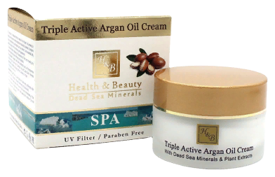 Health & Beauty Triple Active Argan Oil Cream Активный крем для лица с аргановым маслом, 50 мл