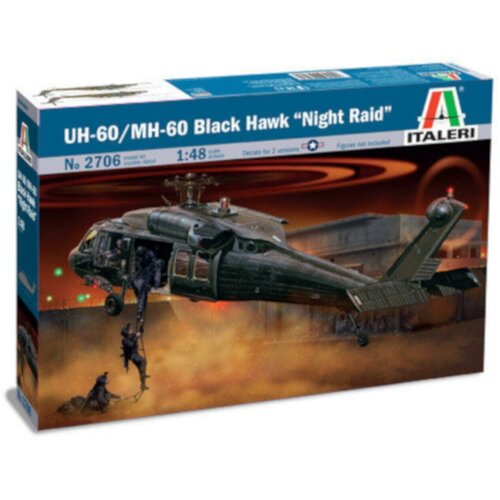 Сборная модель Вертолет UH-60/MH-60 NIGHT RAID (1:48)