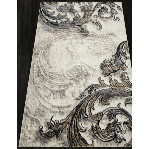 Ковер D754 - BEIGE - Прямоугольник - коллекция TORNADO 100x200 2838₽