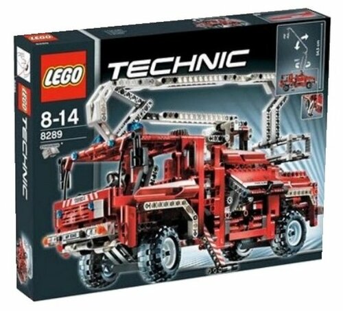 Конструктор LEGO Technic 8289 Пожарный грузовик, 1036 дет.