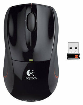 Беспроводная компактная мышь Logitech Wireless Mouse M505 Black USB