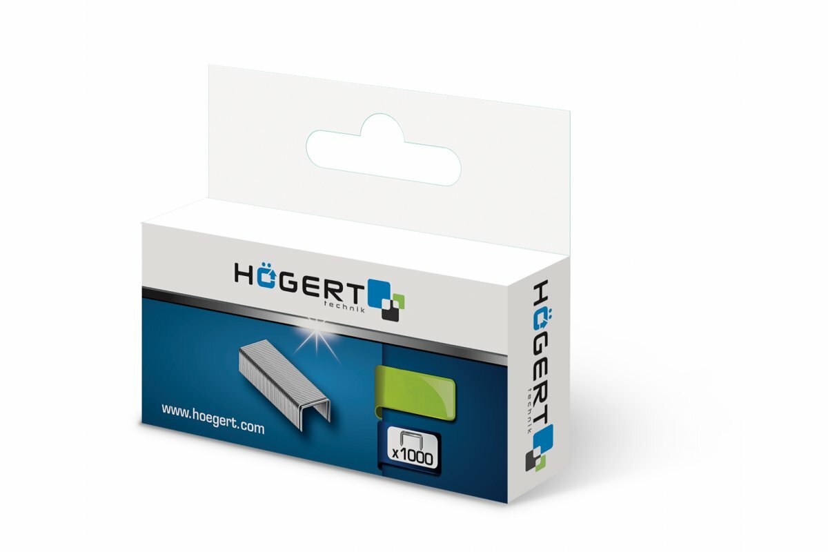 Скобы для степлера тип J, 10мм, 11,3мм, 1000шт. Hoegert Technik - фото №4