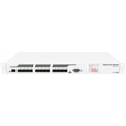 маршрутизатор mikrotik cloud core router ccr2216 1g 12xs 2xq Маршрутизатор MikroTik Cloud Core Router CCR1016-12S-1S+