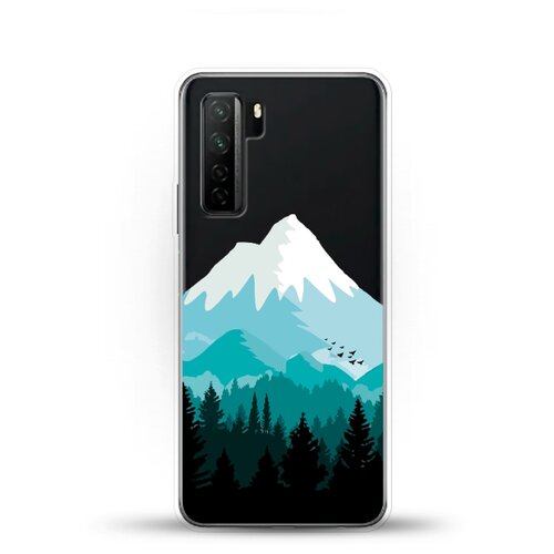 фото Силиконовый чехол снежные горы на huawei nova 7 se andy & paul