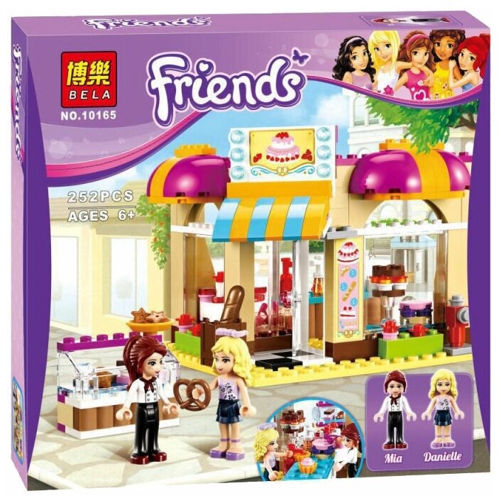 Конструктор Lari (Bela) Friends 10165 Центральная кондитерская