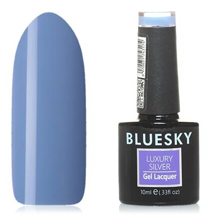 Bluesky, Гель-лак Luxury Silver №212