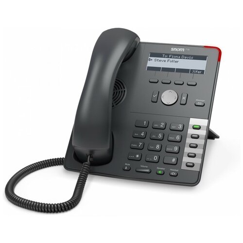 VoIP-телефон Snom D715 черный