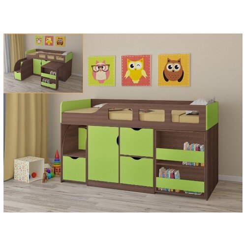 фото Двухъярусная кровать рв-мебель 124708/2