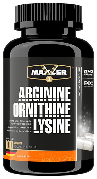 Maxler Arginine-Ornithine-Lysine (100 .)