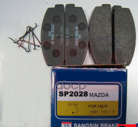 Колодки Тормозные Задние 626 97-02 M6 02-12 Gjyb2648z Sangsin brake арт. 'SP2028