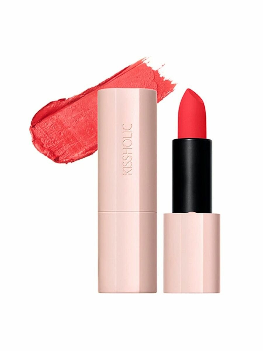 Помада 03, 3.5 гр, Kissholic Lipstick Matte CR03 Best seller, THE SAEM, 8806164167120