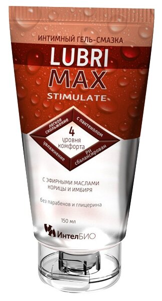 Гель-смазка LUBRIMAX (ЛЮБРИМАКС) Stimulate интимный 75 мл ООО КоролевФарм - фото №1