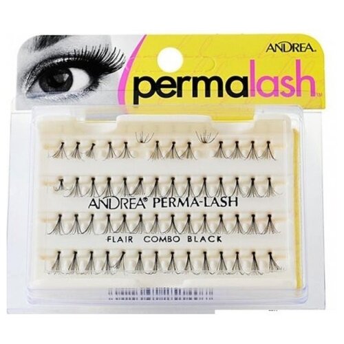 Andrea Пучки ресниц комбинированные Mod Perma Lash Flair Combo, черный